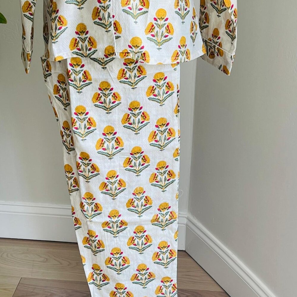 BRAND NEW Cotton PJ sets Cotton Long sleepwear Women' Summer cotton PJ sets - Picture 6 of 7